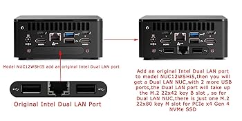 Amazon.com: Intel NUC 12 NUC12WSHi5 Dual LAN Mini Desktop